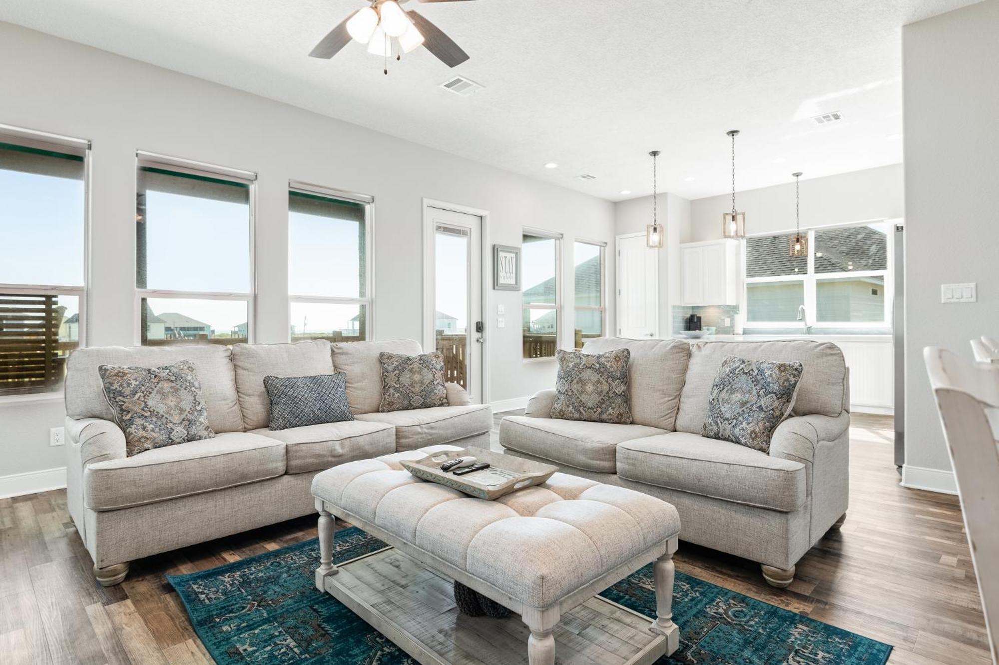 Stylish 4Br Crystal Beach Retreat Walk To Beach Bolivar Peninsula Экстерьер фото